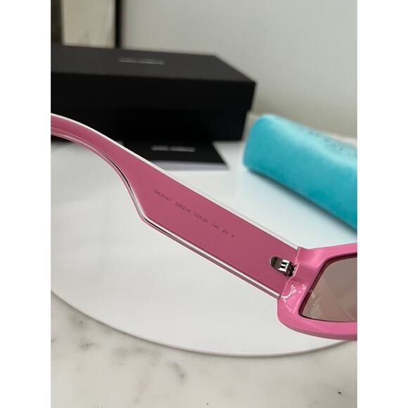 NEW Dolce Gabbana DG6187 Slim Pink Sunglasses - Picture 10 of 10